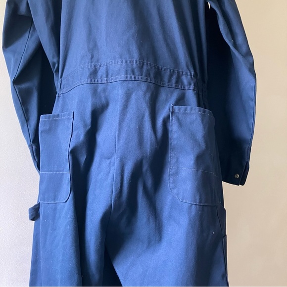 Sears | Vintage Cotton Zip Up Coveralls - Picture 6 of 12